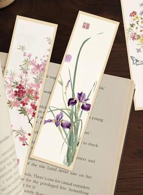 30pcs Chinese painting style bookmark Chinese ink painting R