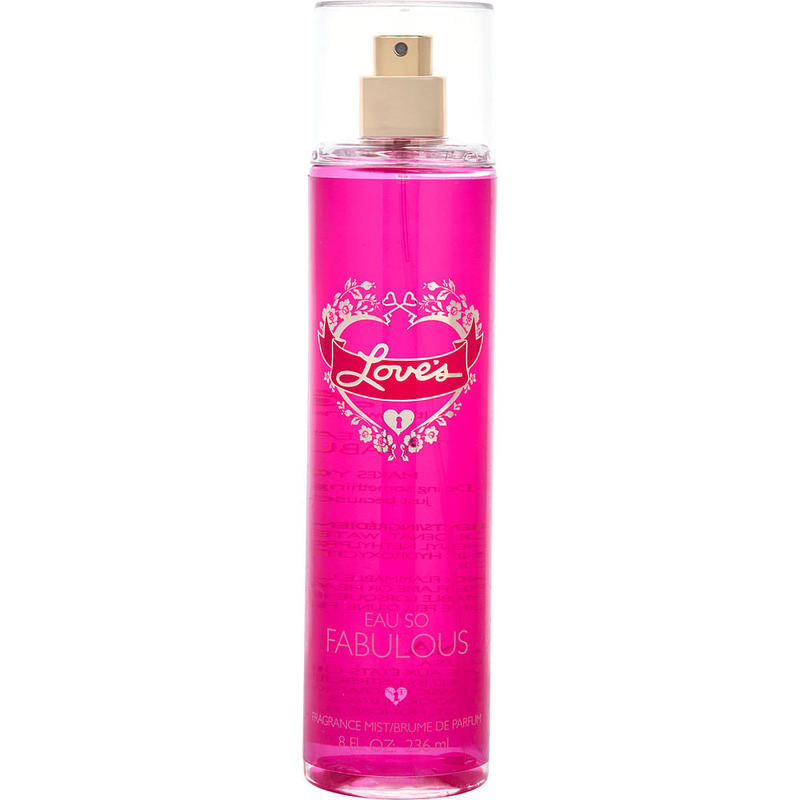 LOVES EAU SO FABULOUS; FRAGRANCE MIST 8 OZ