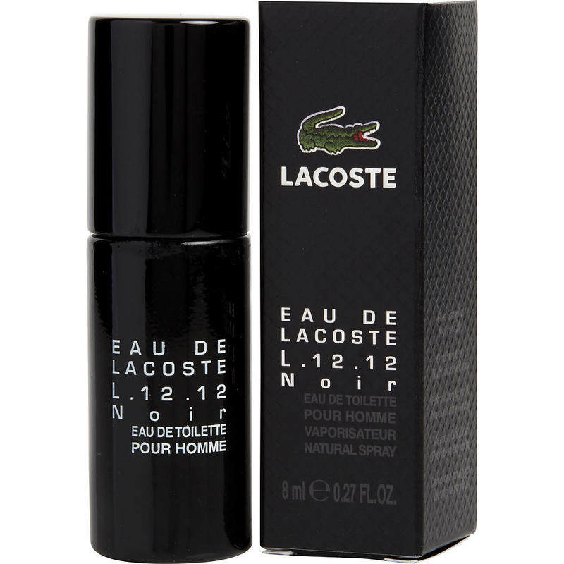 lacoste 鳄鱼 12.12黑色男士淡香水 edt 8ml