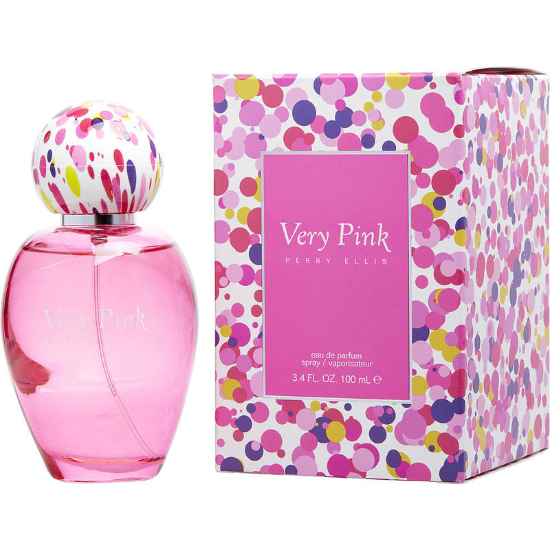 PERRY ELLIS VERY PINK; EAU DE PARFUM SPRAY 3.4 OZ