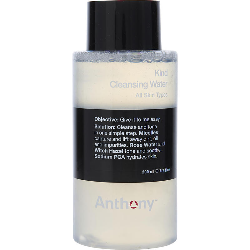 --Anthony; cleanser; Kind Cleansing Water--6.7oz