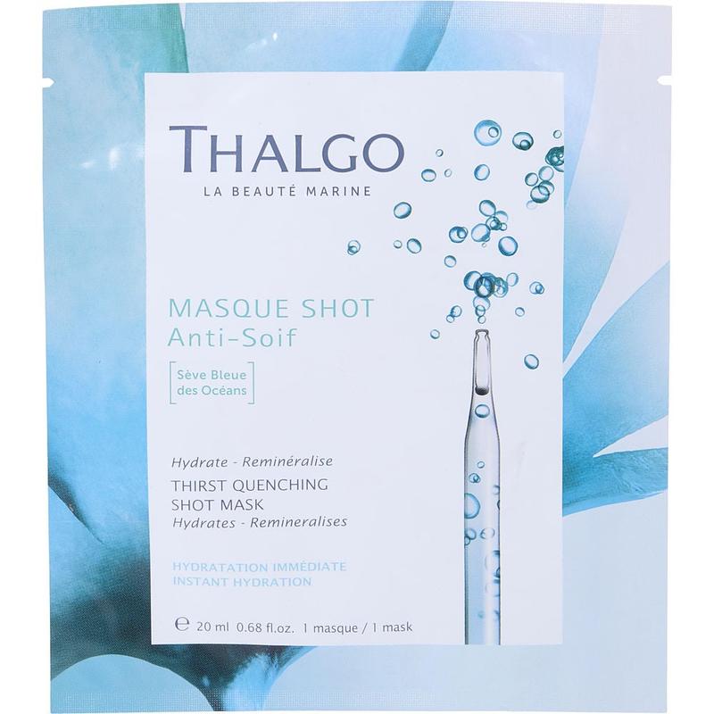 Thalgo; cleanser; Thirst Quenching Shot Mask 20ml/0.67oz 美容护肤/美体/精油 贴片面膜 原图主图