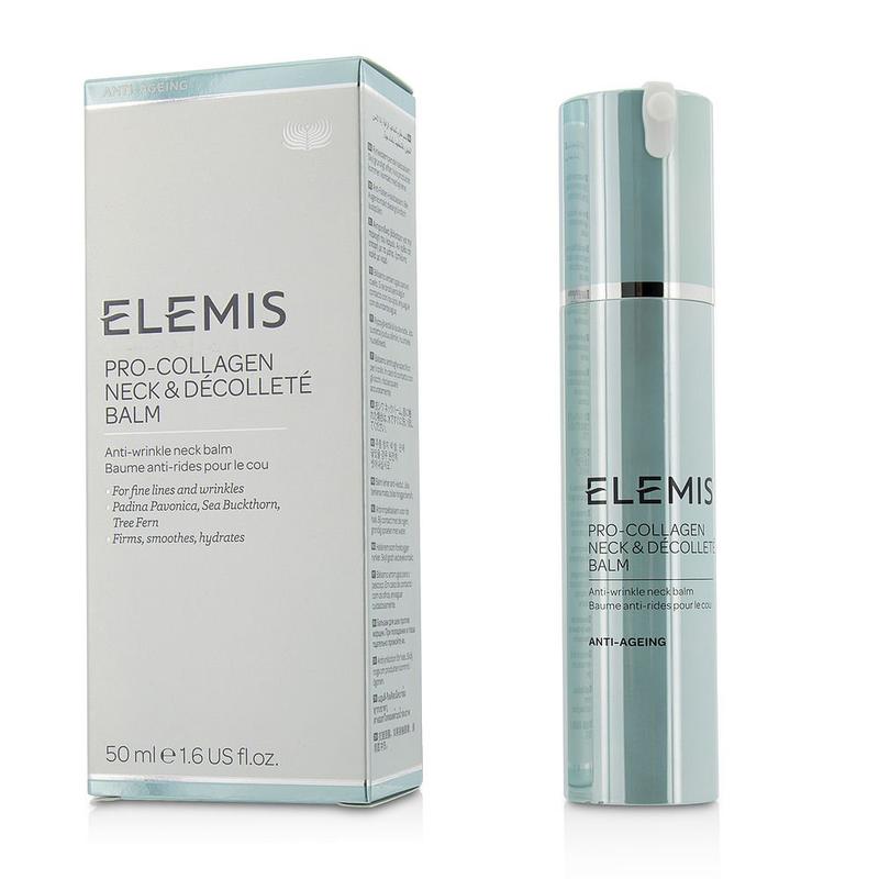 --Elemis; day care; Pro-Collagen Neck& Decollete Balm-