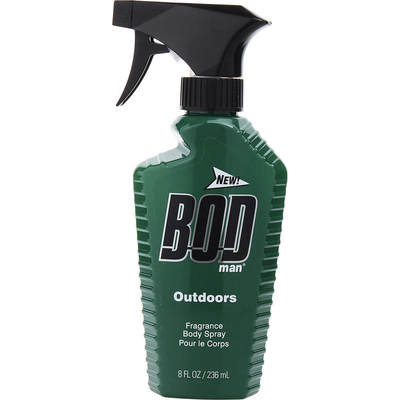 BOD MAN OUTDOORS; FRAGRANCE BODY SPRAY 8 OZ