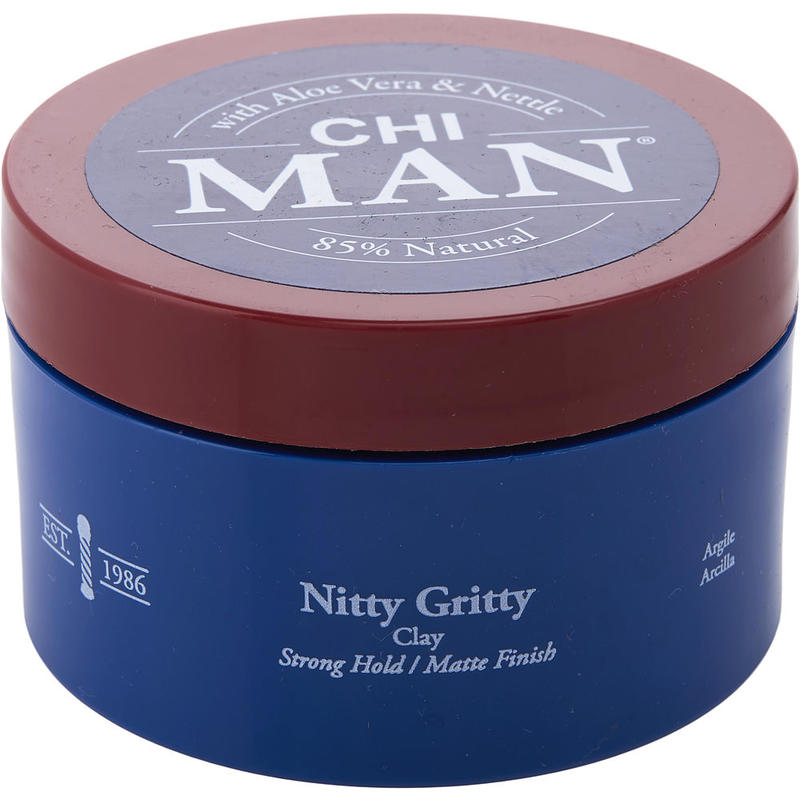 ----CHI MAN; HC_STYLING; NITTY GRITTY CLAY 3 OZ-封面