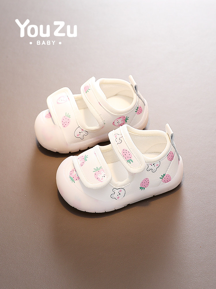 新品宝宝鞋子运动风软底新款韩版春秋季1一3周岁半女婴幼儿小童学