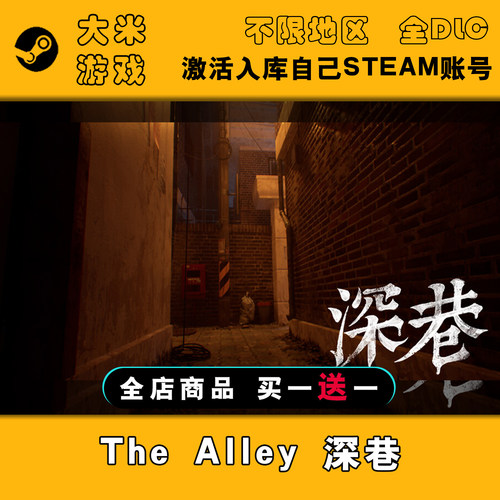 The Alley 深巷 Steam游戏激活入库国区全球区CDK全DLC在线包更新