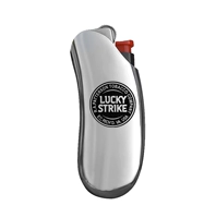 Темно -серый черный лейбл Lucky