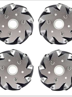 一组4寸100毫米麦克纳姆轮 万向轮 14162