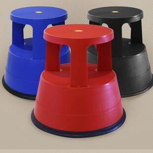 登高取物凳踏脚凳图书馆书凳子加厚塑料双层可移动多功能取货凳子