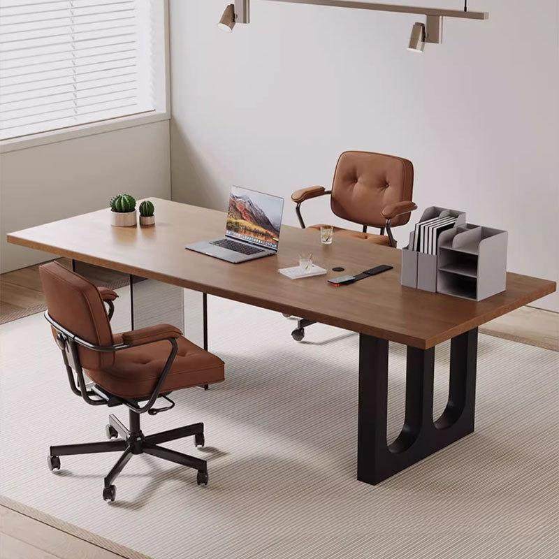 实木办公电脑桌简约现代商用大板桌公司老总办公室写字桌工作台,影音电器,更多影音配件,淘宝优惠券,粉丝福利购,淘宝优惠卷