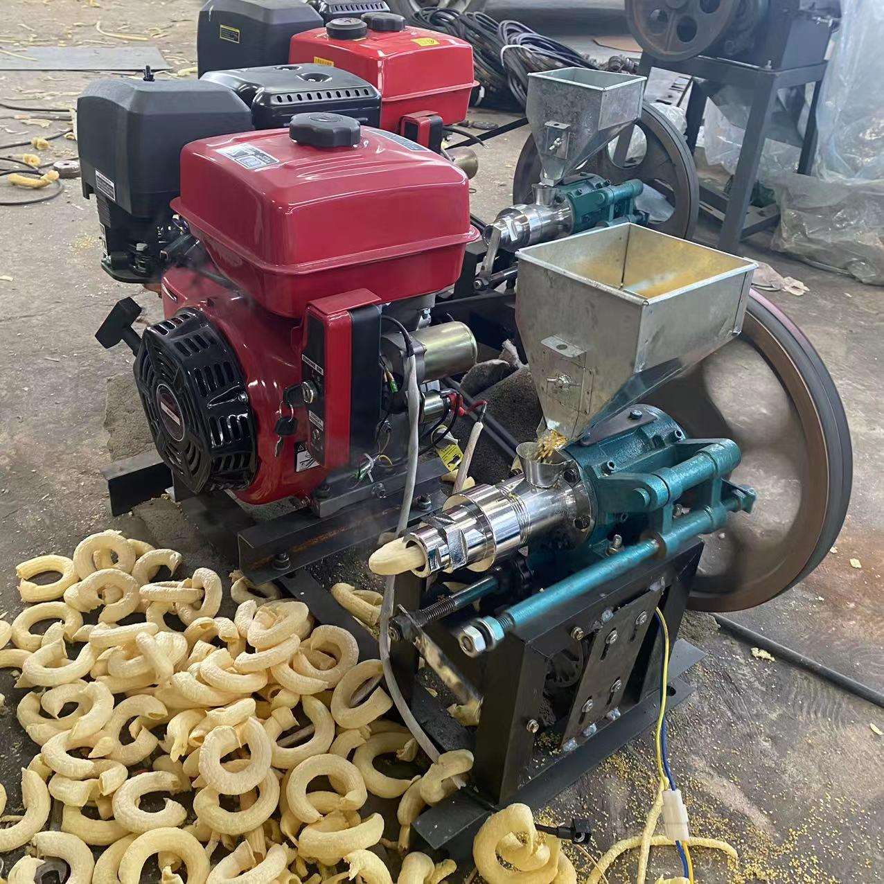 汽油款可移动式江米棍自熟膨化机米花糖康乐果机