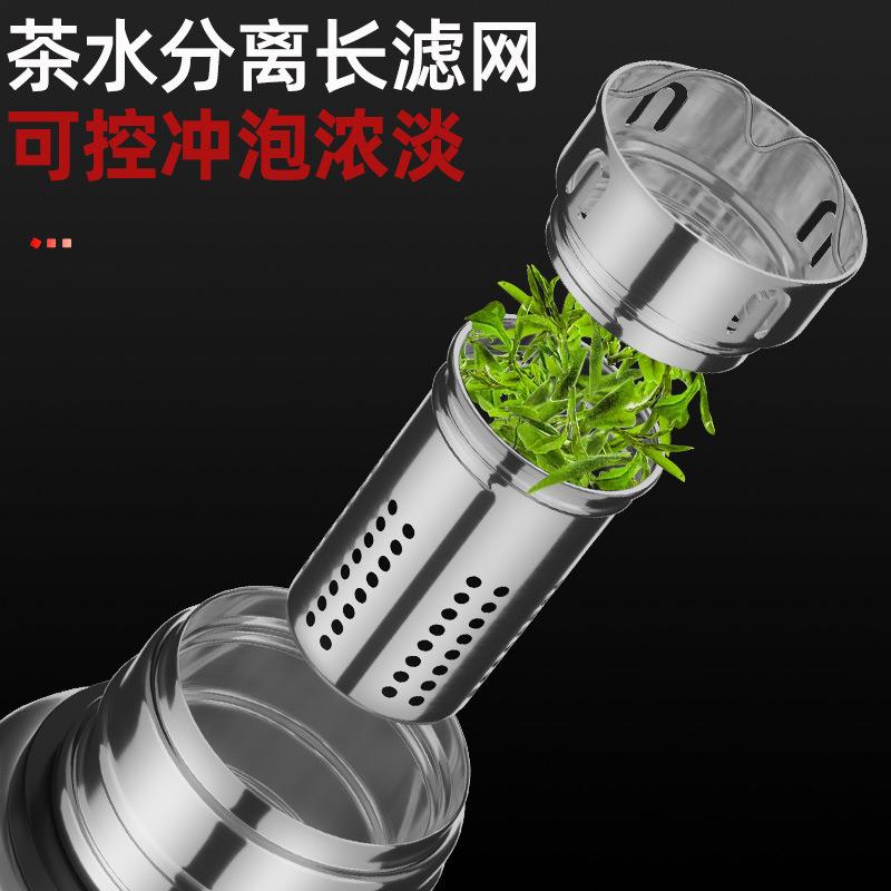 5YA1全钢316L不锈钢大保温杯男士大容量热水壶家用2000ml便携