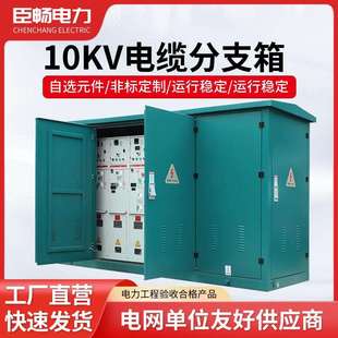 高压电缆分支箱配电柜户外开闭所标准化环网柜10kv融合成网箱