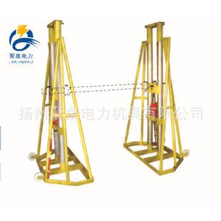 扬州聚泉牌10T液压电缆放线架电力放线工具放线架电缆放线架