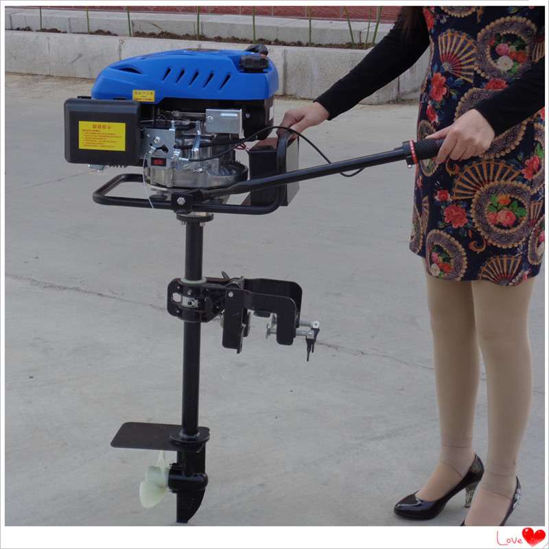 厂价直销船用汽油挂桨机 小型节能船挂机 马力船尾机