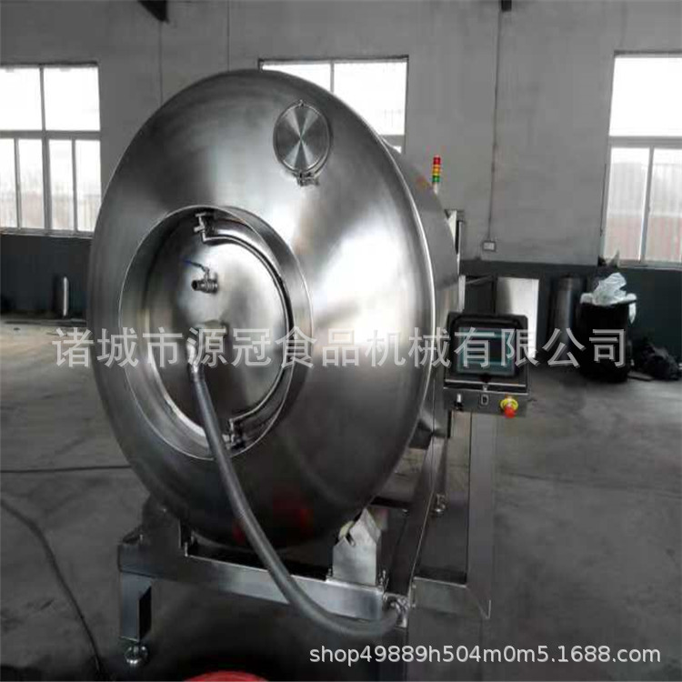 供应1600L真空滚揉机商用大型不锈钢肉类滚肉机调理品咸菜腌制机