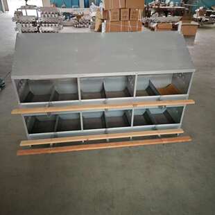 散养鸡用12穴产蛋箱12窝产蛋箱母鸡大容量户外集蛋箱种鸡场用