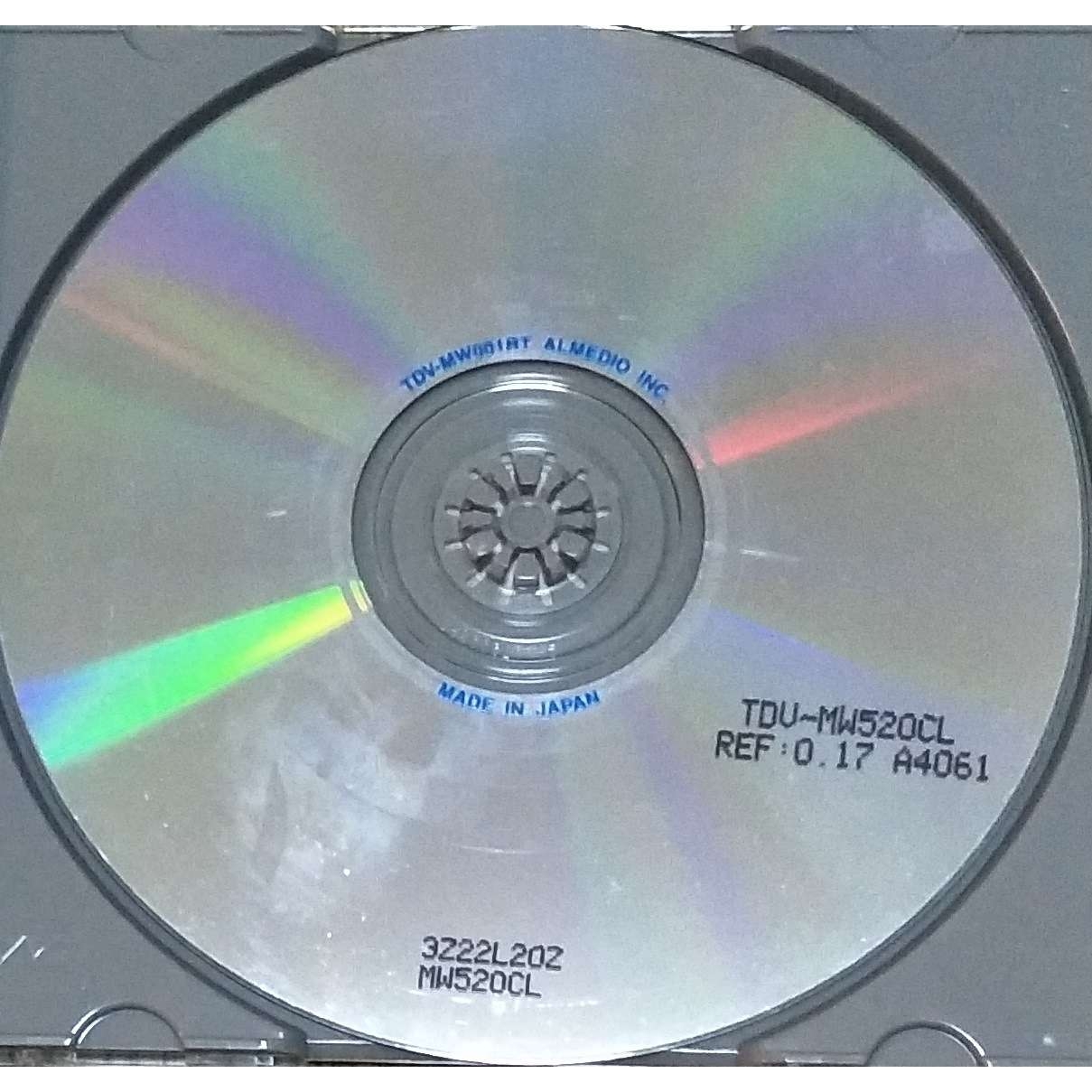 ABEX测试碟TDV-MW520CL测试碟，DVD-RW低反射格式