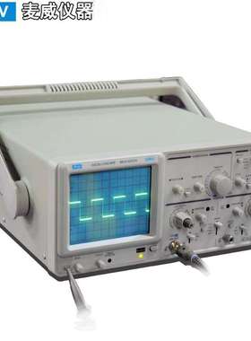 双通道模拟示波器 2通道模拟示波器双踪示波器MOS-620CH20MHz