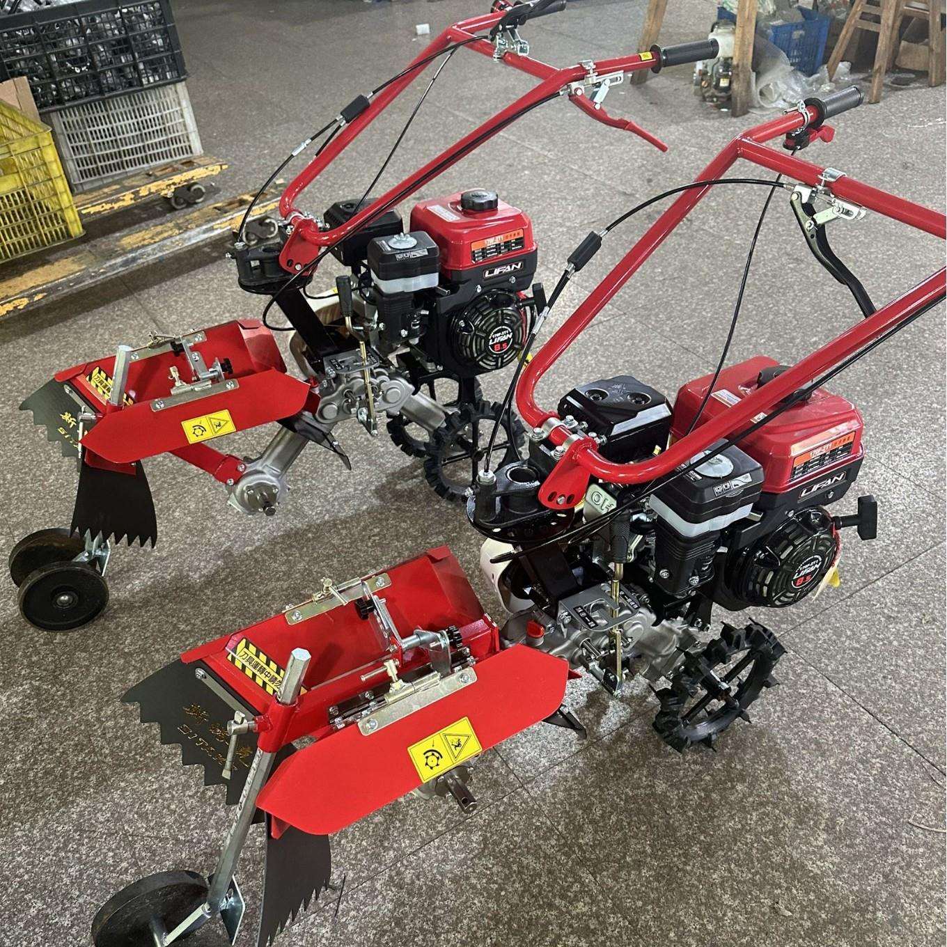 新型农用微耕机小型家用旋耕机起垄除草开沟松翻土耕地机柴油汽油