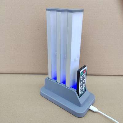 新款led遥控定时人体感应全屏薄款USB充电小夜灯壁柜灯长条橱柜灯