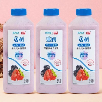 新希望活润910g大桶浓浓大果粒