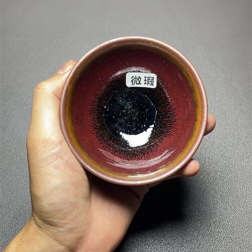 【1045号】瑕疵-建盏茶杯茶具手工柴烧-ID.EKM-S