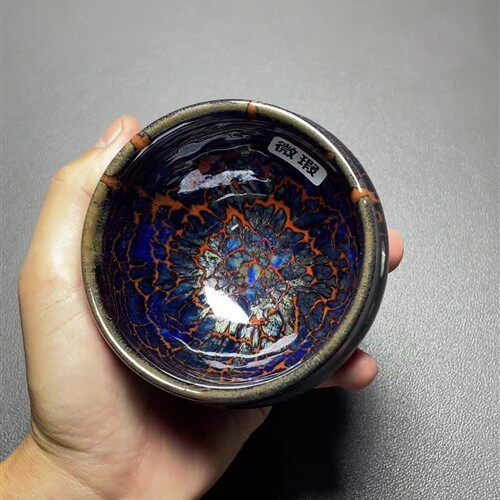 【1035号】瑕疵-建盏茶杯茶具手工柴烧-ID.GFO-S