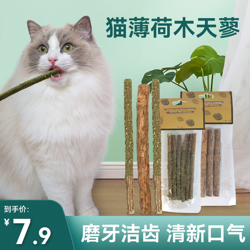 轻纯猫薄荷木天蓼磨牙洁齿