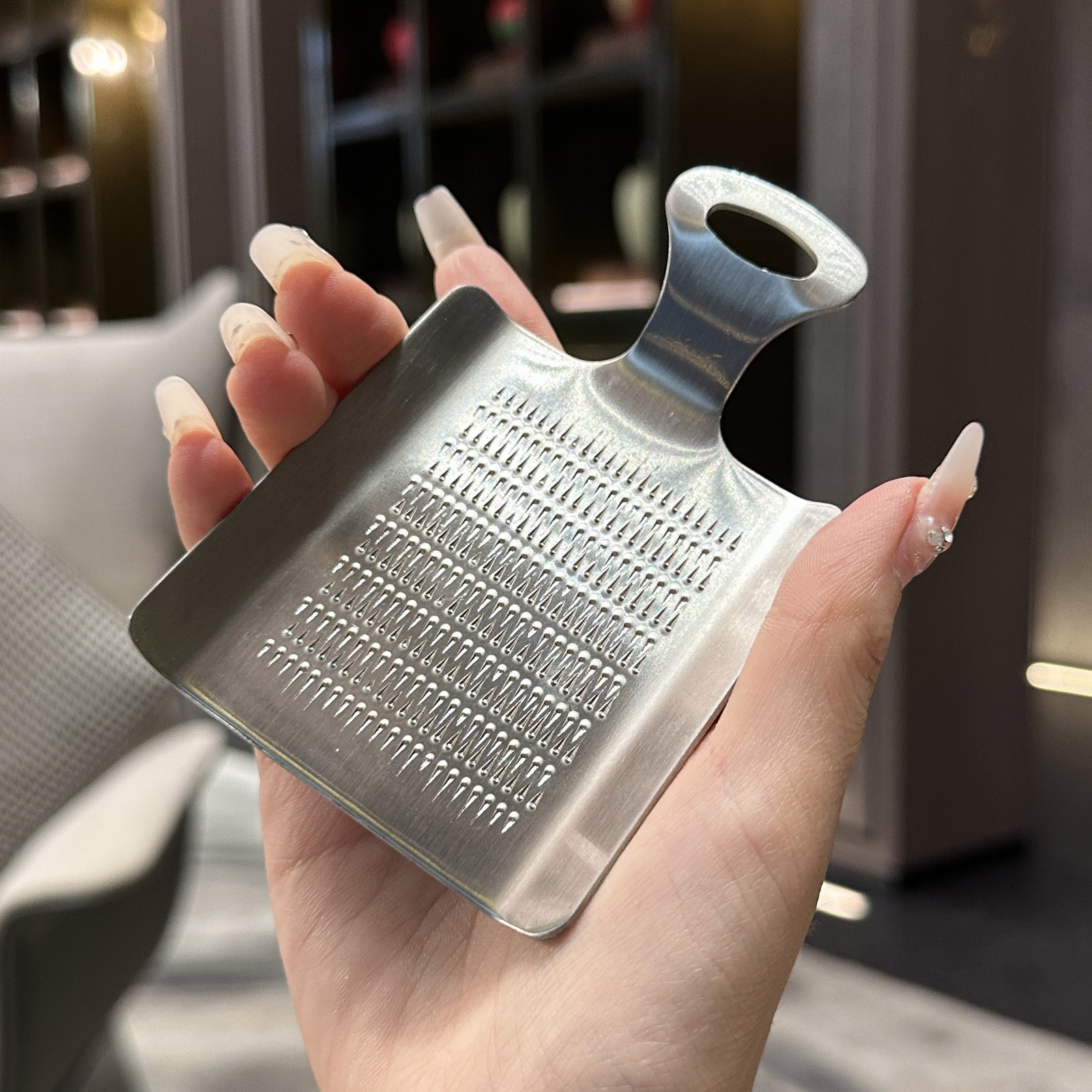 304不锈钢姜蓉研磨勺磨泥器