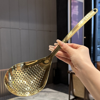 304不锈钢捞勺捞饺子火锅