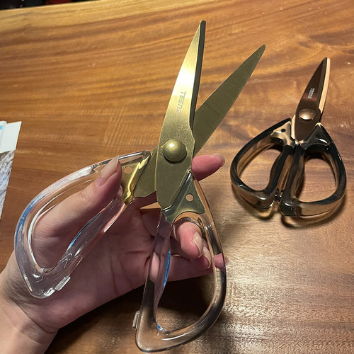 *老板娘自留款漂亮*复古北欧ins风~厨房剪刀家用多功能剪鸡骨剪子