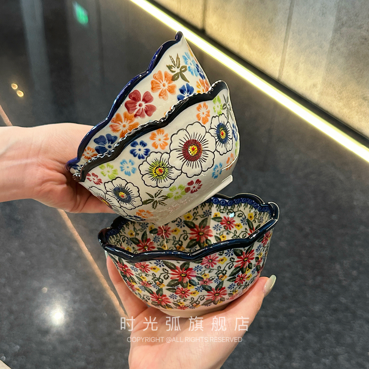 绿野仙踪陶瓷碗复古饭碗