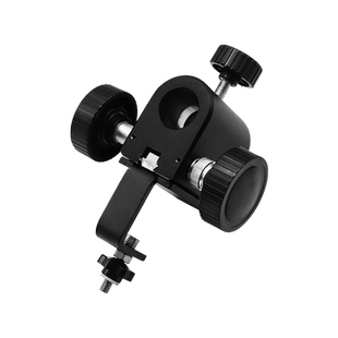 SHL/顺华利 工业相机万向支架CCD检测台测试实验摄像头调焦升降机构固定M3/M6孔位1/4螺丝安装夹具