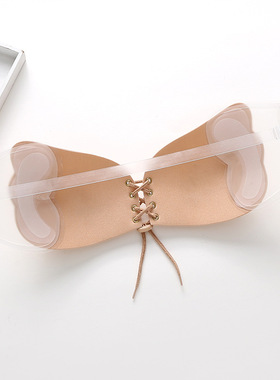 女装大佬隐形无钢圈伪娘cos文胸男士用品cd变装聚拢防滑硅胶胸贴