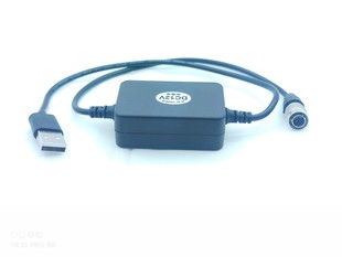 充电宝USB 升压12V 转广濑4针 ZOOM F4 F8电源线 Sound Devices