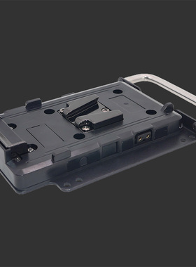 监视器V口电池挂板 V MOUT扣板 VESA10cmx10cm固定孔 带提手