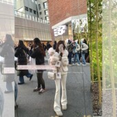 COOLLINE林子熙 女 百搭休闲裤 修腿曲线杀 桑蚕羊毛显瘦微喇神裤