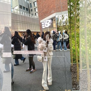 百搭休闲裤 桑蚕羊毛显瘦微喇神裤 女 修腿曲线杀 COOLLINE林子熙