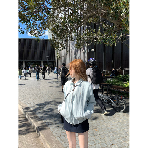 林子熙刺绣慵懒松弛感夹克