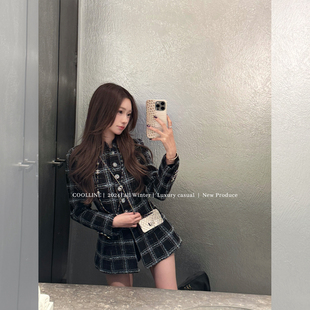 型50羊毛小香修身 珍藏掐腰版 气质外套女 巴黎香香 COOLLINE林子熙