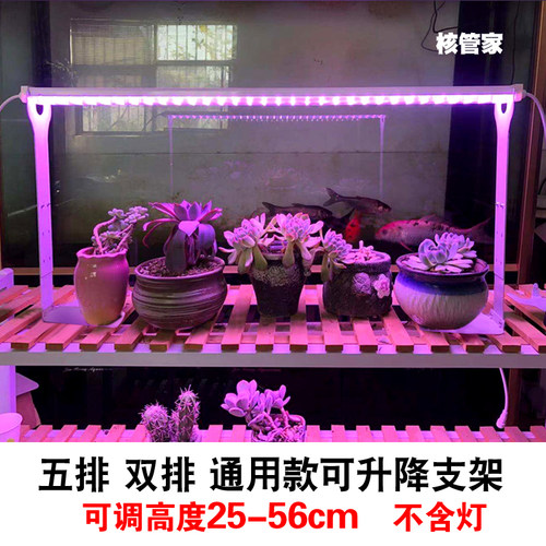 配件专用立式花架固定多肉补光灯