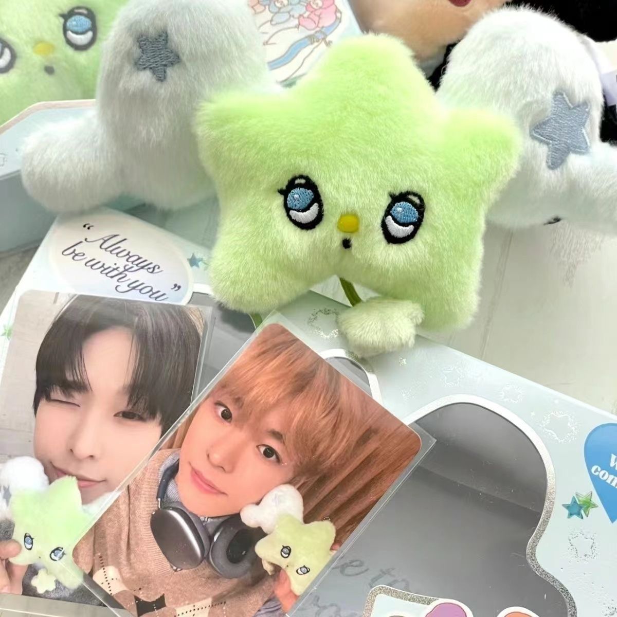 NCT wichu星星挂件nctwish钥匙链玩偶专辑周边毛绒公仔书包礼物