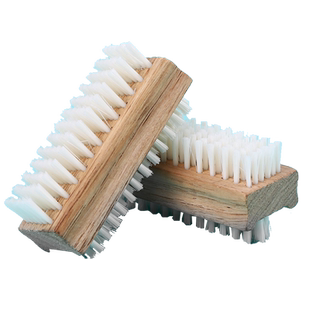 医用洗手刷指甲缝清洁刷子双面软毛防滑耐高温消毒手术室刷手毛刷