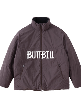 BUTTBILL24AW日系复古90白鸭羽绒服三防石墨烯分割摇粒绒外套男