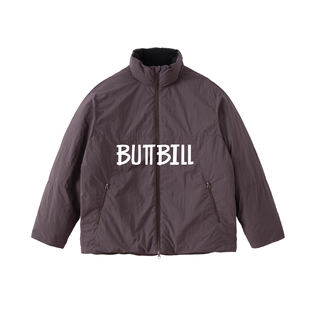 BUTTBILL24AW日系复古90白鸭羽绒服三防石墨烯分割摇粒绒外套男