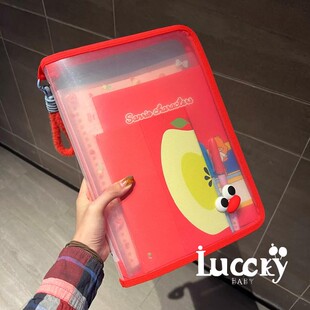 家用证件收纳包疫苗本透明文件袋出生证保护套家庭卡包护照多功能