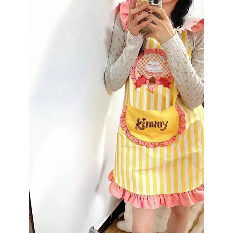 立减5元可爱小厨娘围裙套装