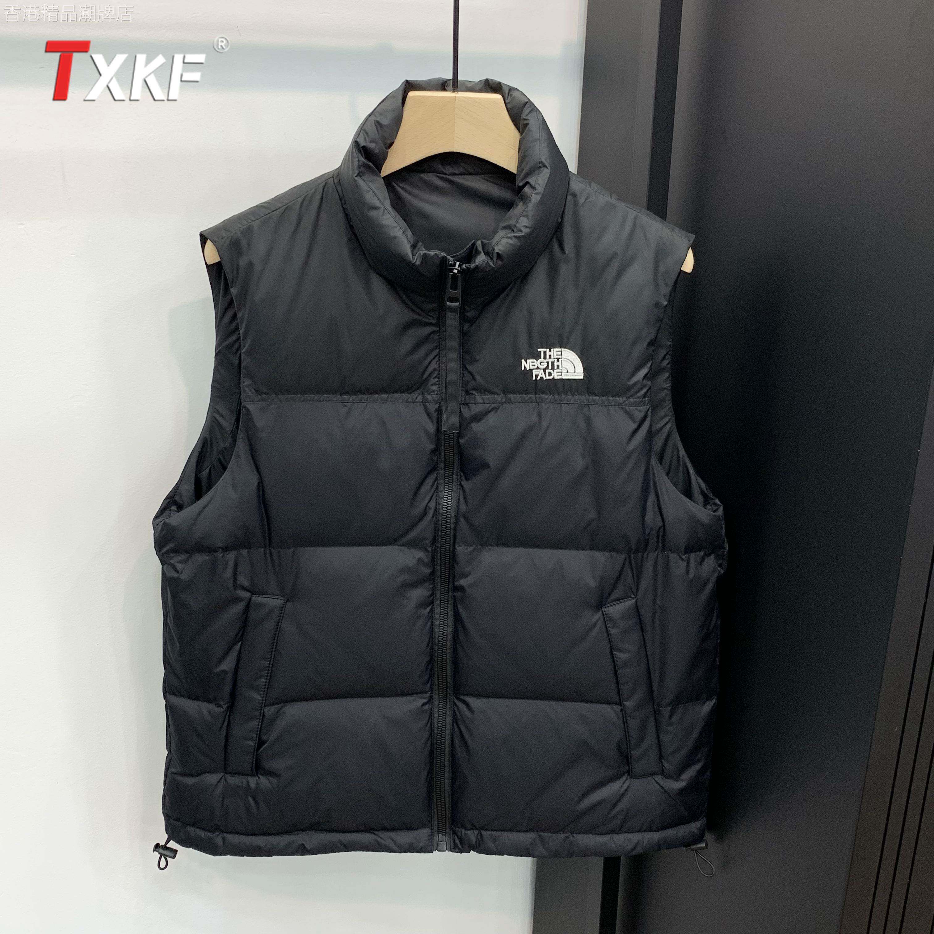 高端羽绒服马甲男士2025新款春秋冬季白鸭绒坎肩马夹外穿外套男款